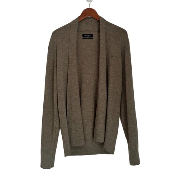 All Saints Other - All Saints Merino Wool Slim Fit Cardigan Size L
